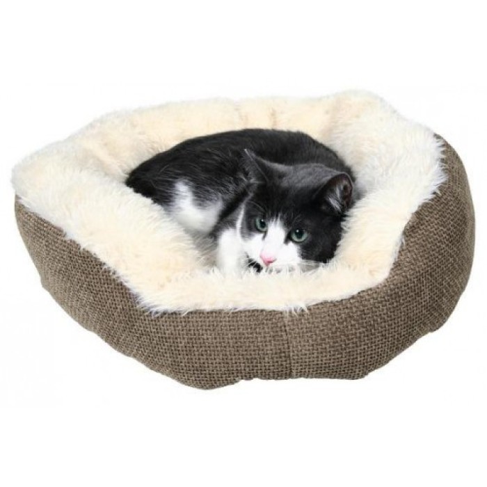 Лежак для кошки TRIXIE - Yuma, ? 45 см, коричневый